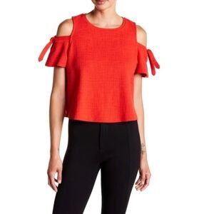 Madewell Cut Out Shoulder Top